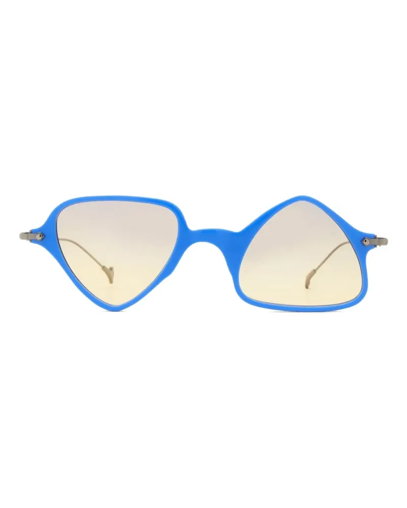 Eyepetizer Sonnenbrille mit geometrischem Gestell - Blau Blau