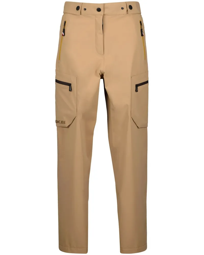 Moncler Klassische Tapered-Hose - Nude Nude
