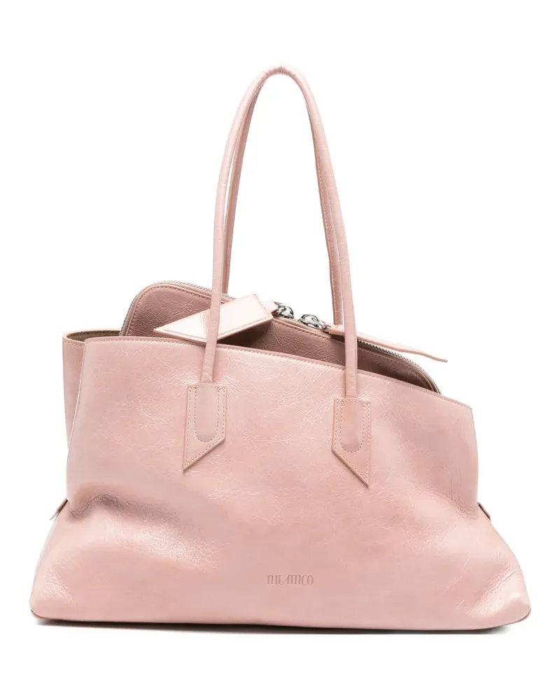 ATTICO medium La Passeggiata top-handle tote bag - Rosa Rosa