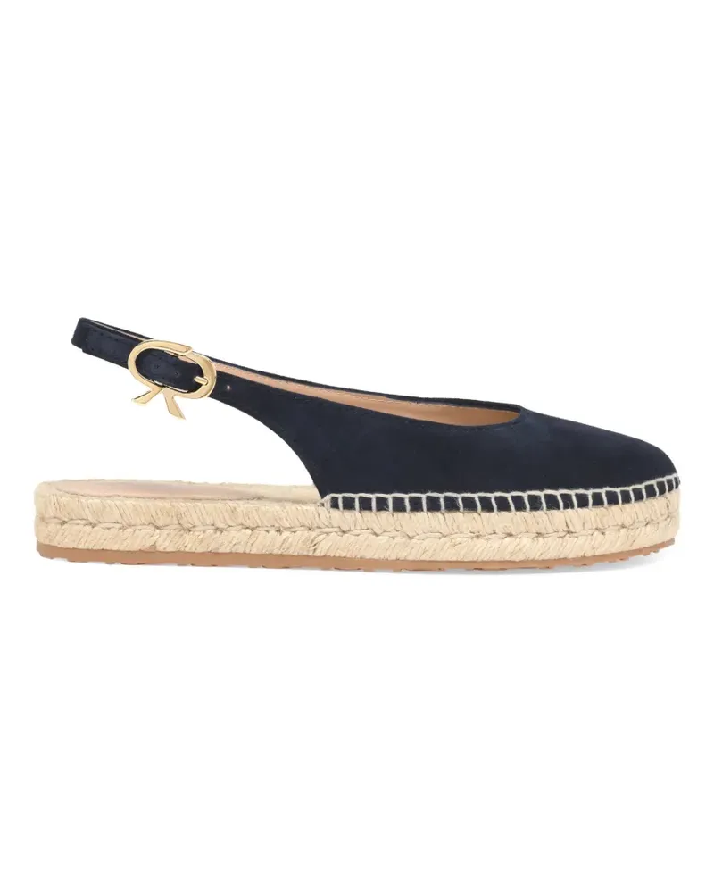 Gianvito Rossi Paz Espadrilles mit Schnalle - Blau Blau