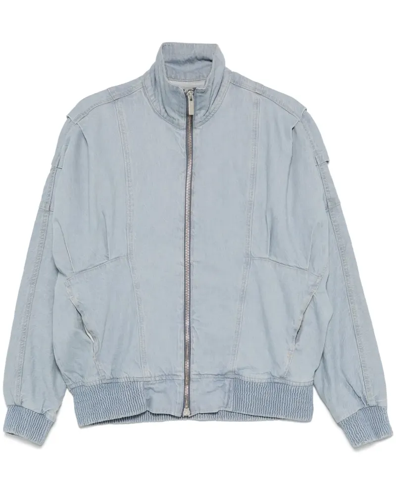 REMAIN Jeansjacke mit weiten Ärmeln - Blau Blau