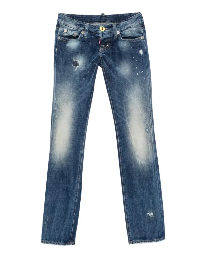 Dsquared2 2000s Jeans im Distressed-Look - Blau Blau