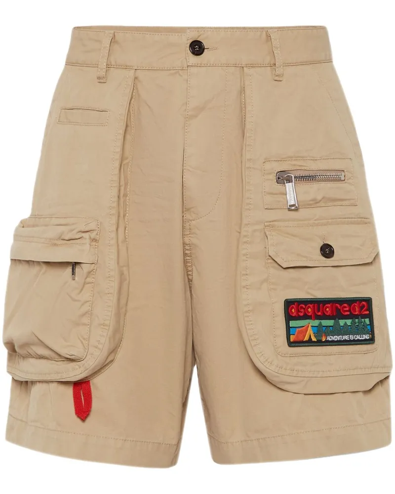 Dsquared2 Klassische Cargo-Shorts - Nude Nude