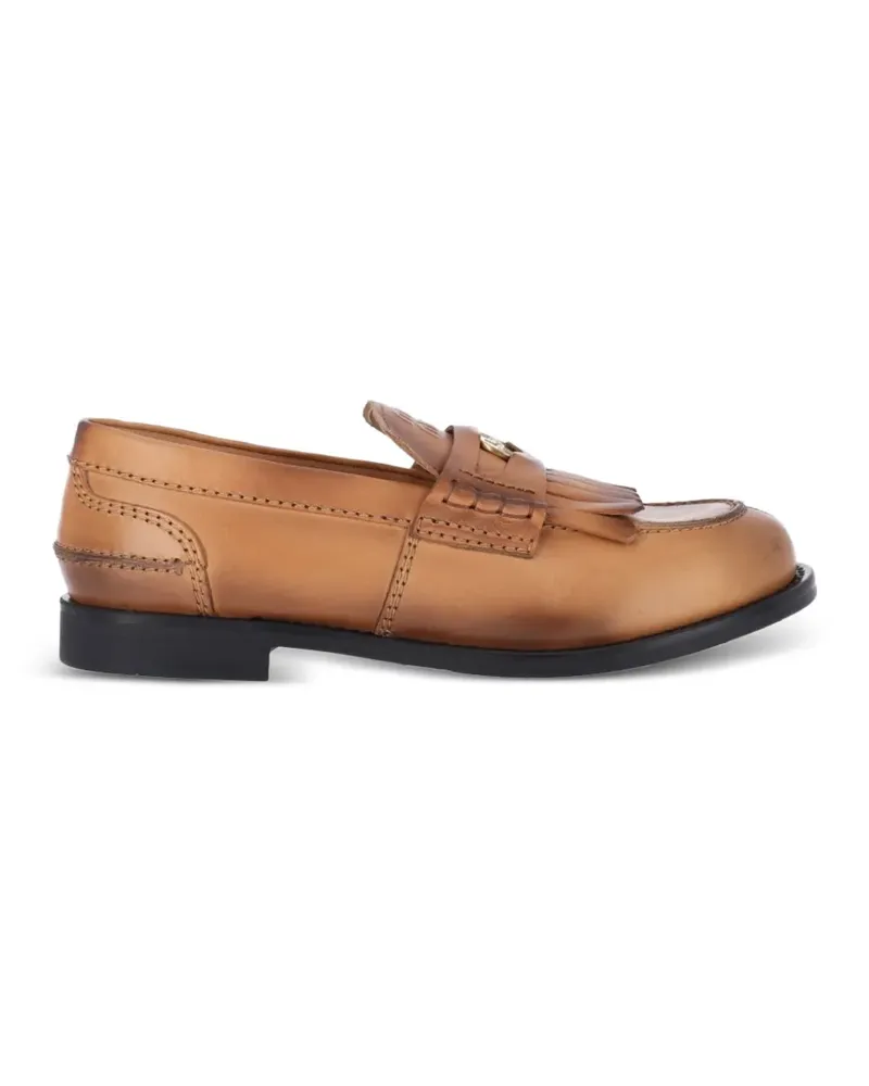 Miu Miu Klassische Loafer - Braun Braun