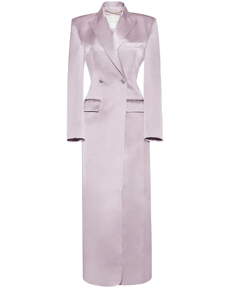 Adam Lippes Laurence Mantel aus Seide - Rosa Rosa