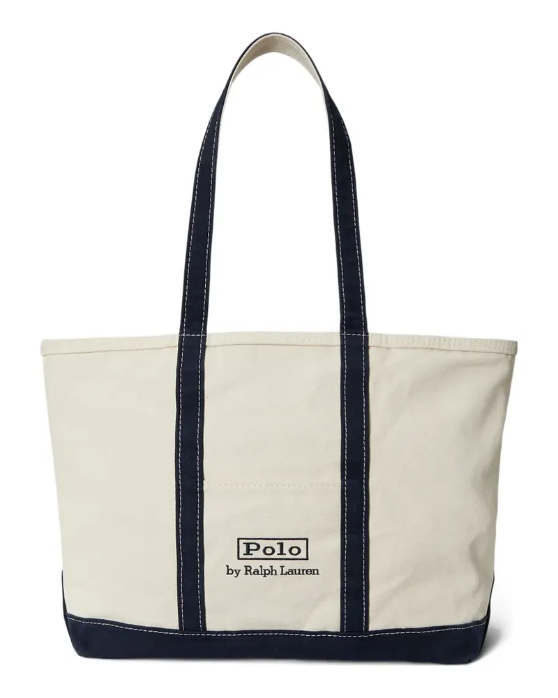 Ralph Lauren Shopper aus Canvas - Nude Nude