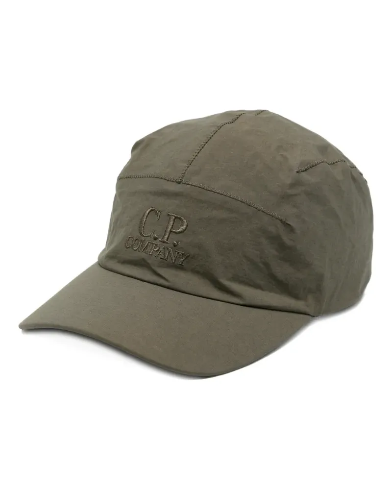 C.P. Company logo-embroidered baseball cap - Grün Grün