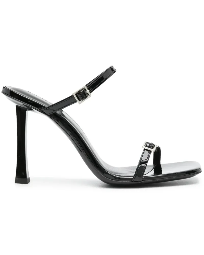 by FAR Flick Mules 100mm - Schwarz Schwarz