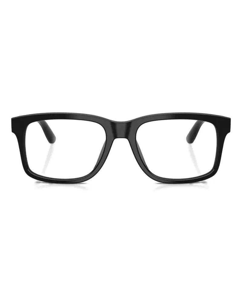 Dolce & Gabbana Brille mit eckigem Gestell - Schwarz Schwarz