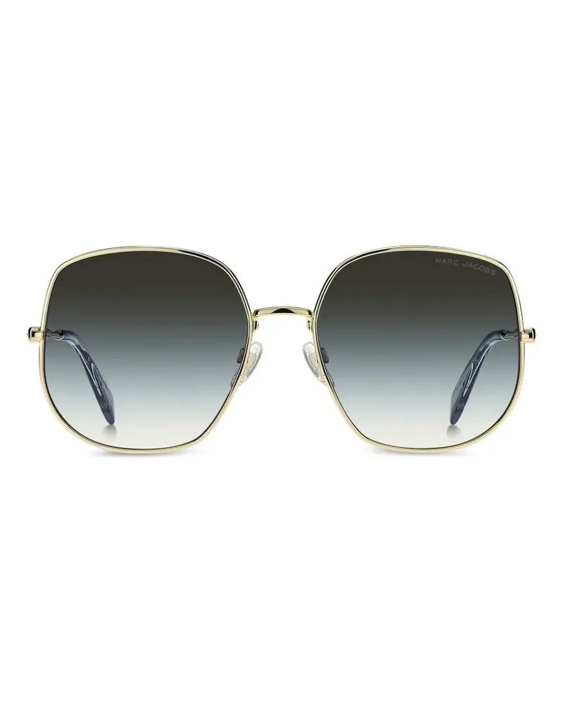 Marc Jacobs Sonnenbrille mit eckigem Gestell - Gold Gold