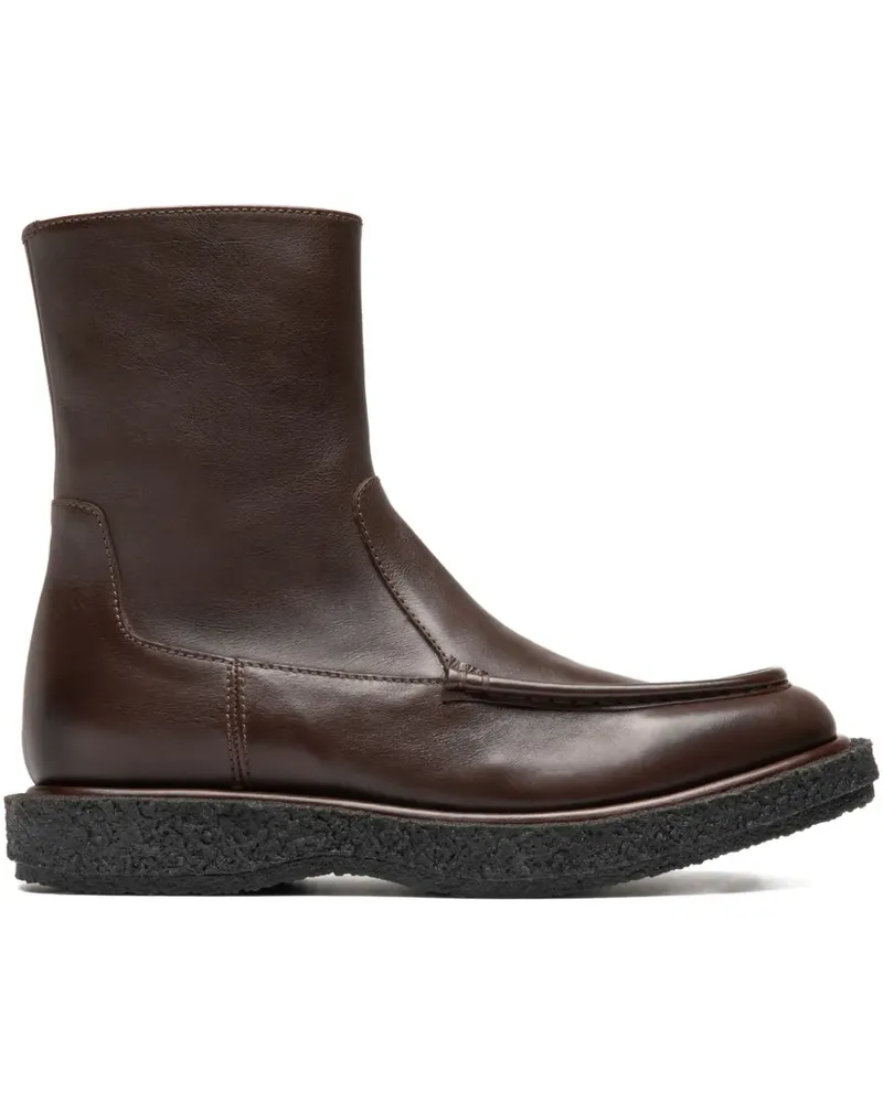 Officine Creative Italia leather ankle boots - Braun Braun