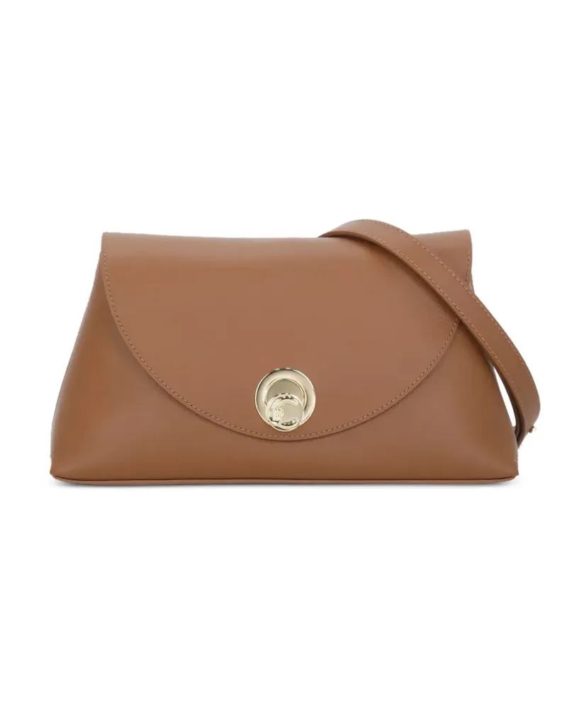 Coccinelle Mittelgroße Nikla Schultertasche - Braun Braun