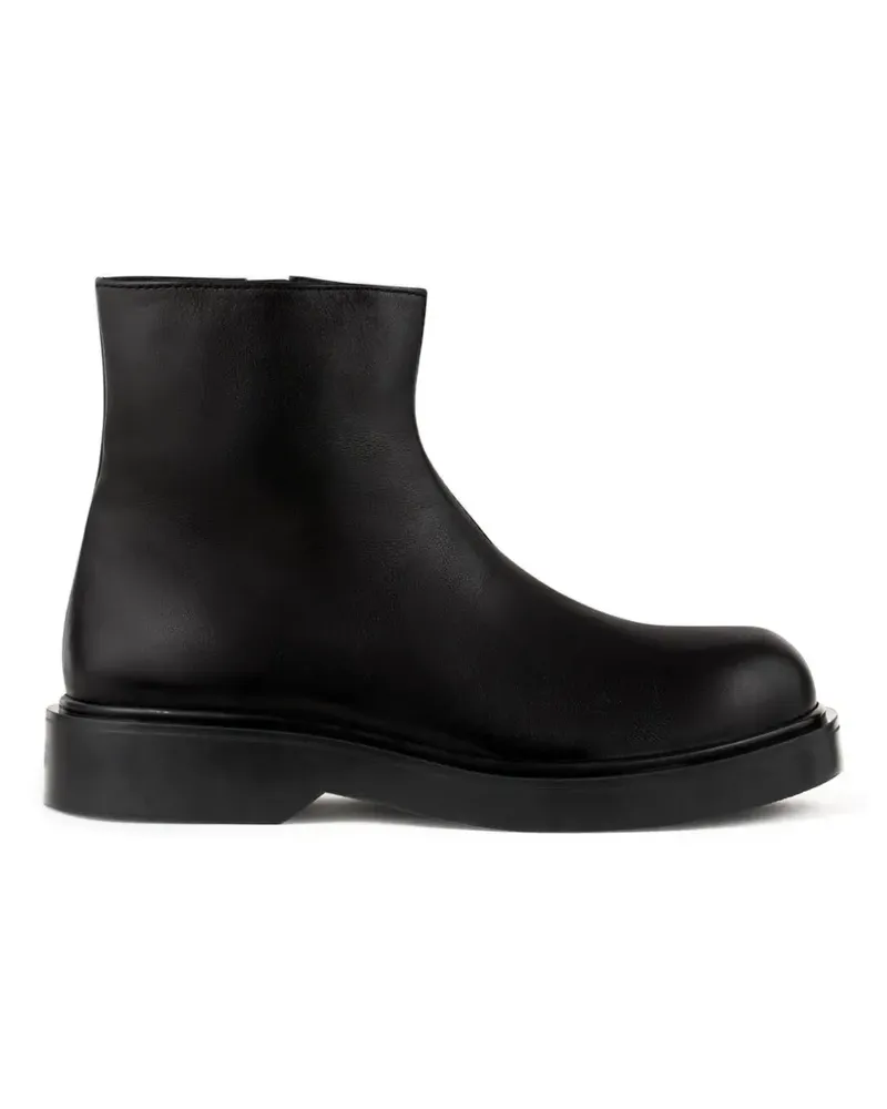 Sandro Stiefel mit Plateau - Schwarz Schwarz