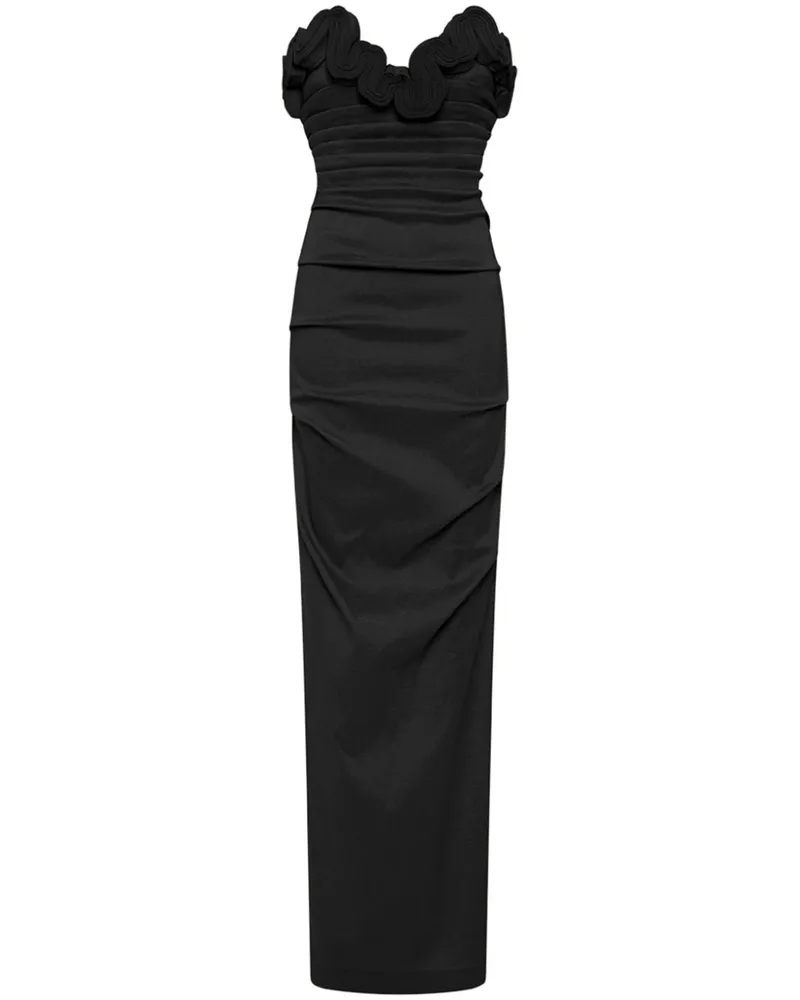 Rachel Gilbert Ren Abendkleid - Schwarz Schwarz