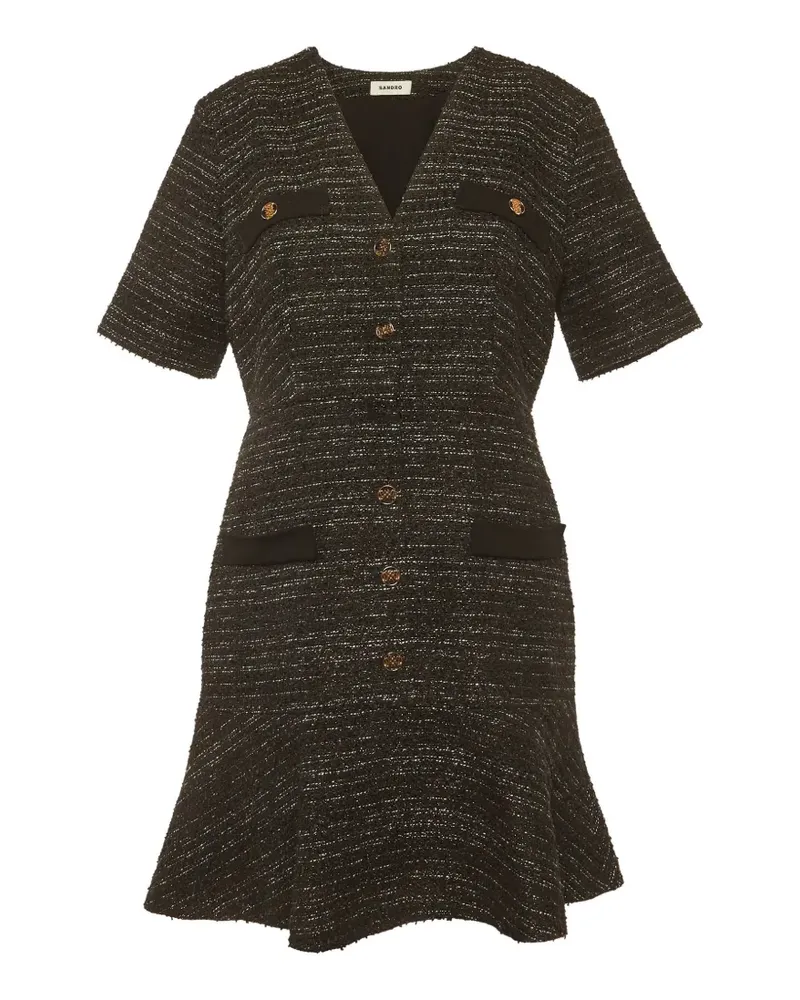 Sandro Gwendoline mini dress - Schwarz Schwarz