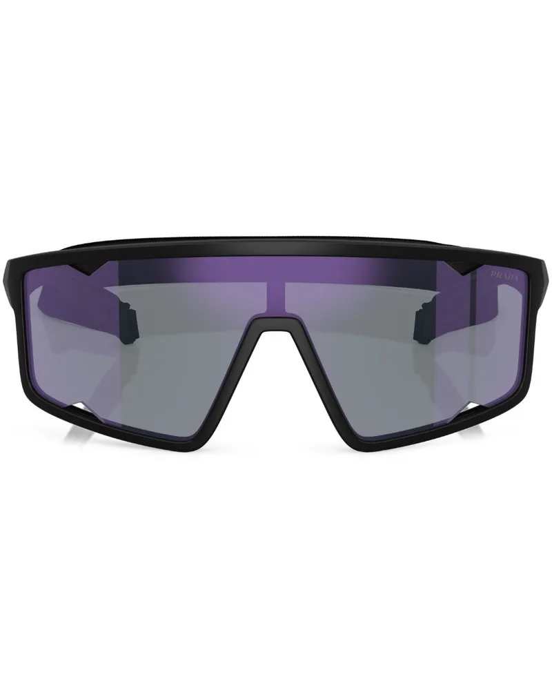 Prada Linea Rossa Sonnenbrille - Schwarz Schwarz