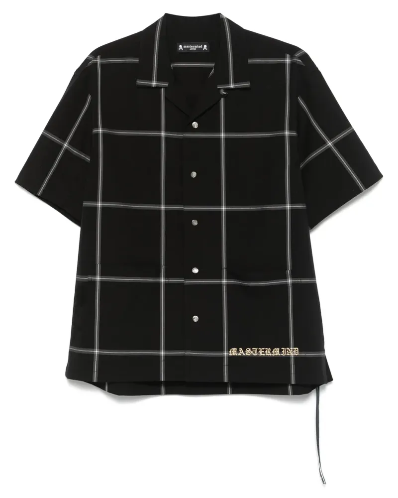 Mastermind Japan Windowpane Hemd - Schwarz Schwarz