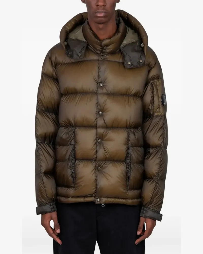 C.P. Company D.D. Shell buttoned hooded jacket - Grün Grün