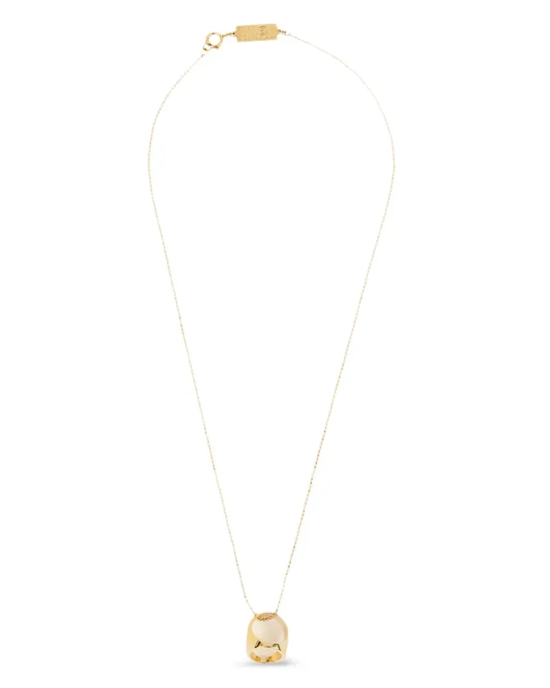 Maison Margiela Halskette mit Ringanhänger - Gold Gold