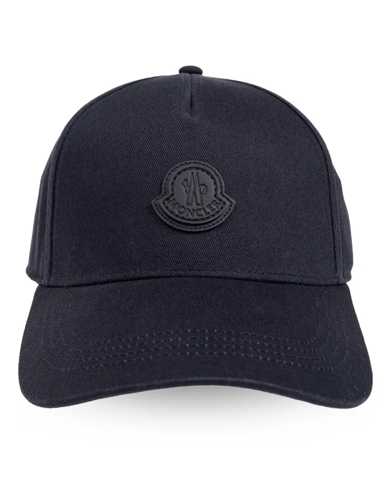 Moncler Baseballkappe aus Gabardine - Blau Blau