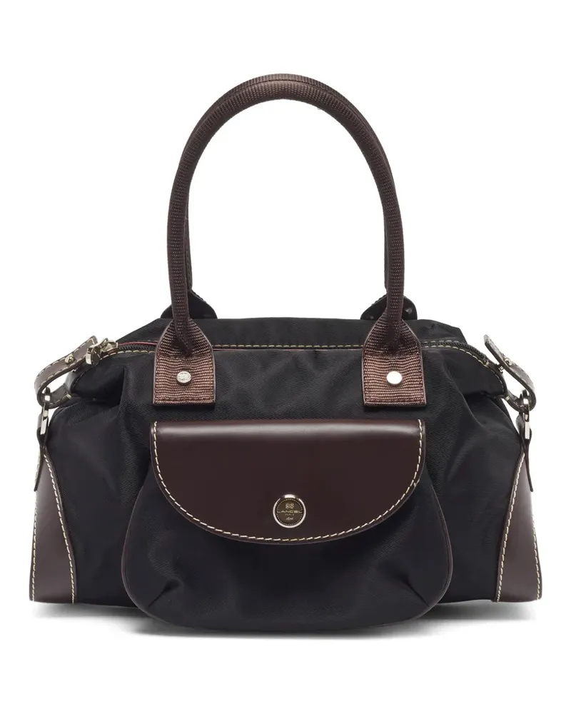 Lancel Shopper mit Kontrastnähten - Schwarz Schwarz