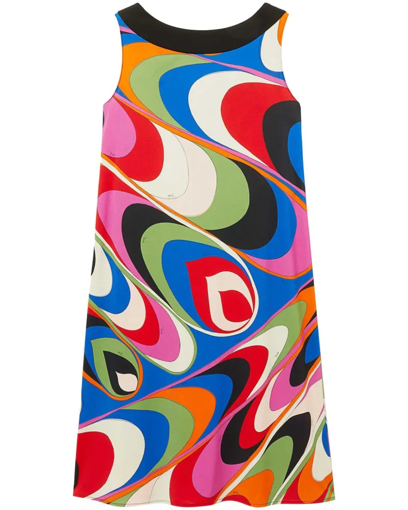 Emilio Pucci Minikleid mit Print - Mehrfarbig Mehrfarbig