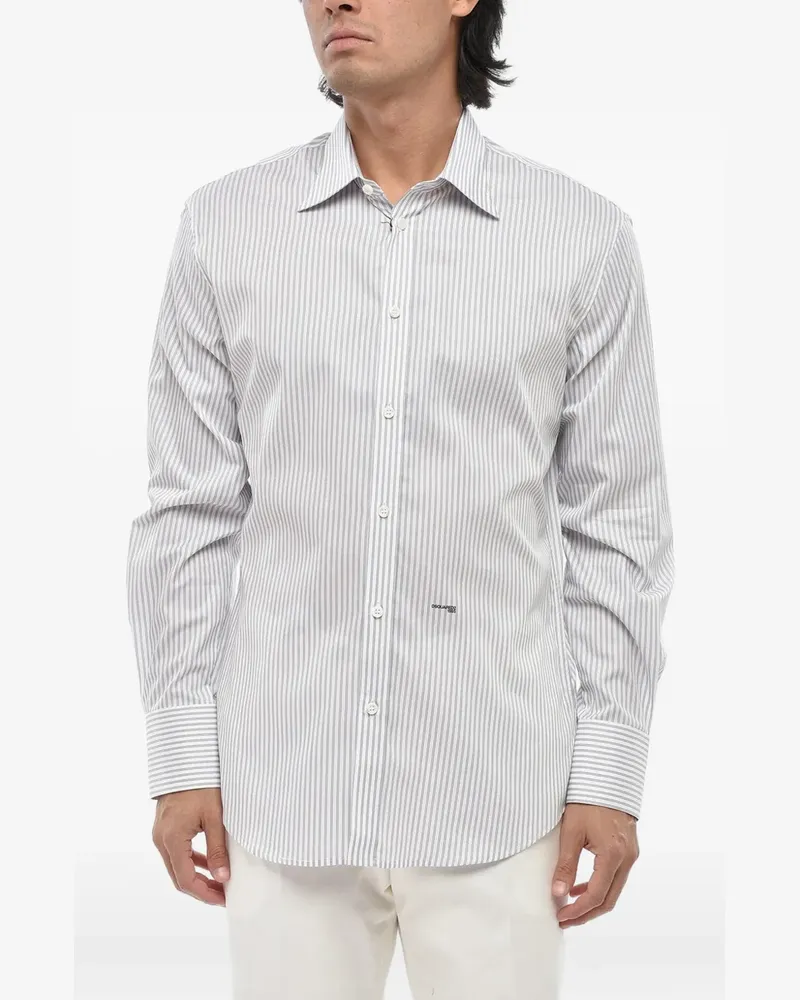 Dsquared2 Dan Hemd - Weiß Weiß