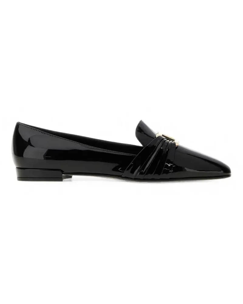 Ferragamo Lumie Loafer aus Lackleder - Schwarz Schwarz