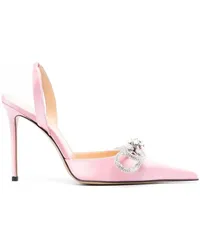 Mach & Mach Slingback-Pumps mit Schleife Rosa