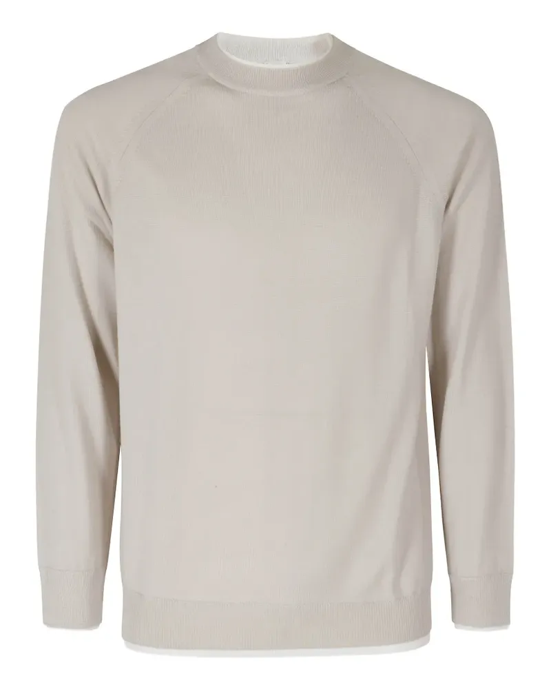 Eleventy Pullover mit Raglanärmeln - Nude Nude