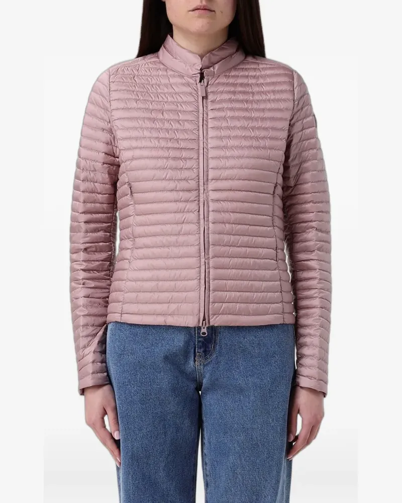 Colmar packable logo-patch puffer jacket - Rosa Rosa