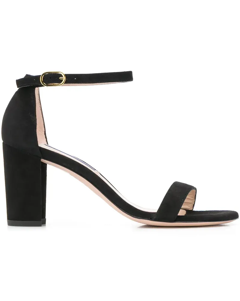 Stuart Weitzman Sandalen mit Blockabsatz - Schwarz Schwarz