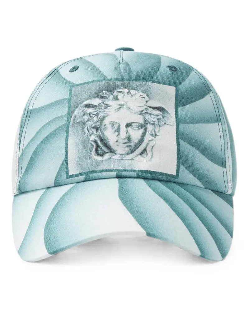Versace Medusa-print baseball cap - Blau Blau
