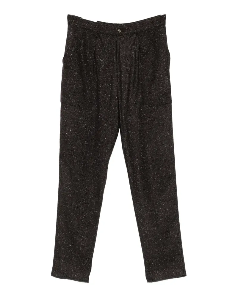 Eleventy flecked trousers - Braun Braun