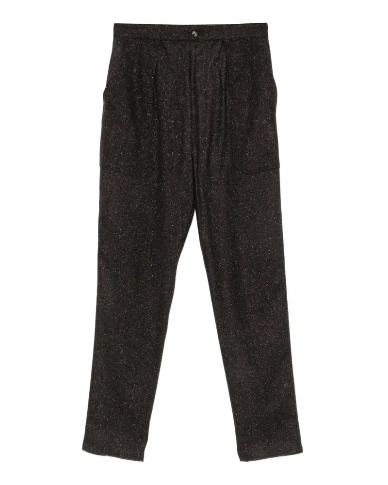 Eleventy Gefleckte Hose - Braun Braun