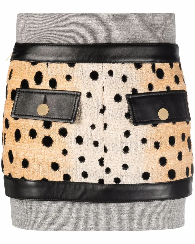 Dsquared2 Minirock mit Einsätzen - Gelb Gelb