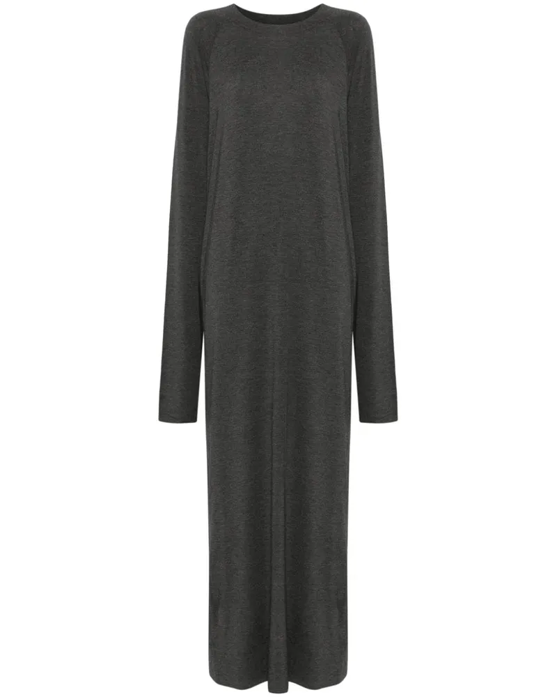 Norma Kamali Kleid mit Raglanärmeln - Grau Grau