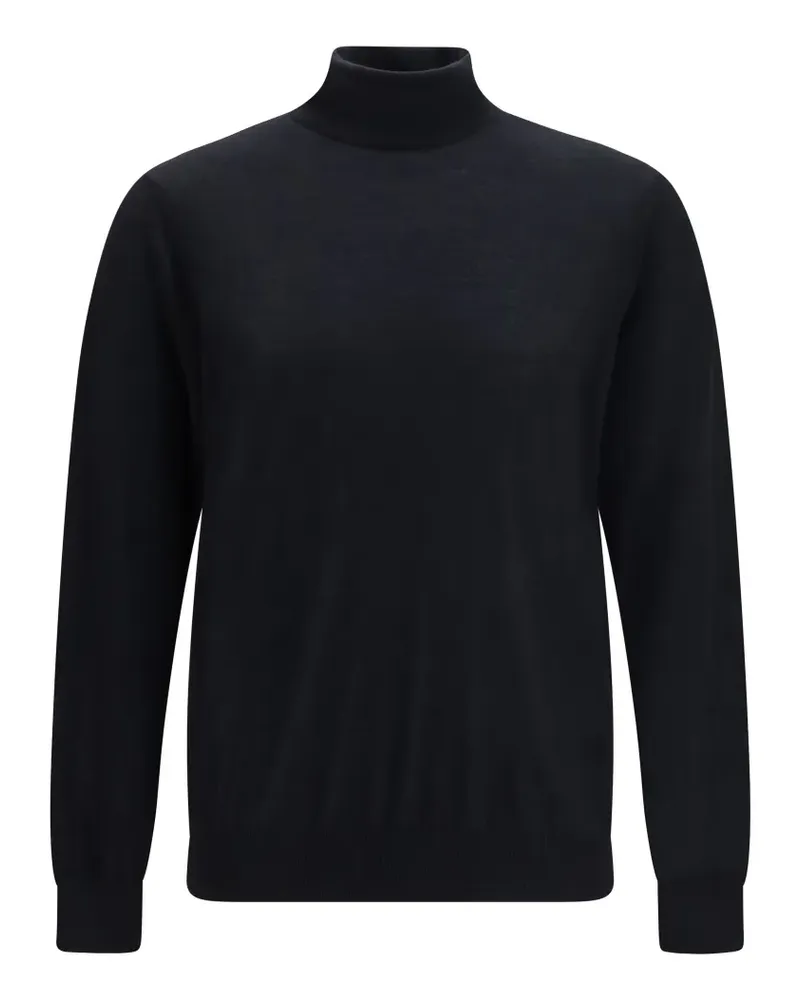 Giorgio Armani Pullover mit Stehkragen - Schwarz Schwarz