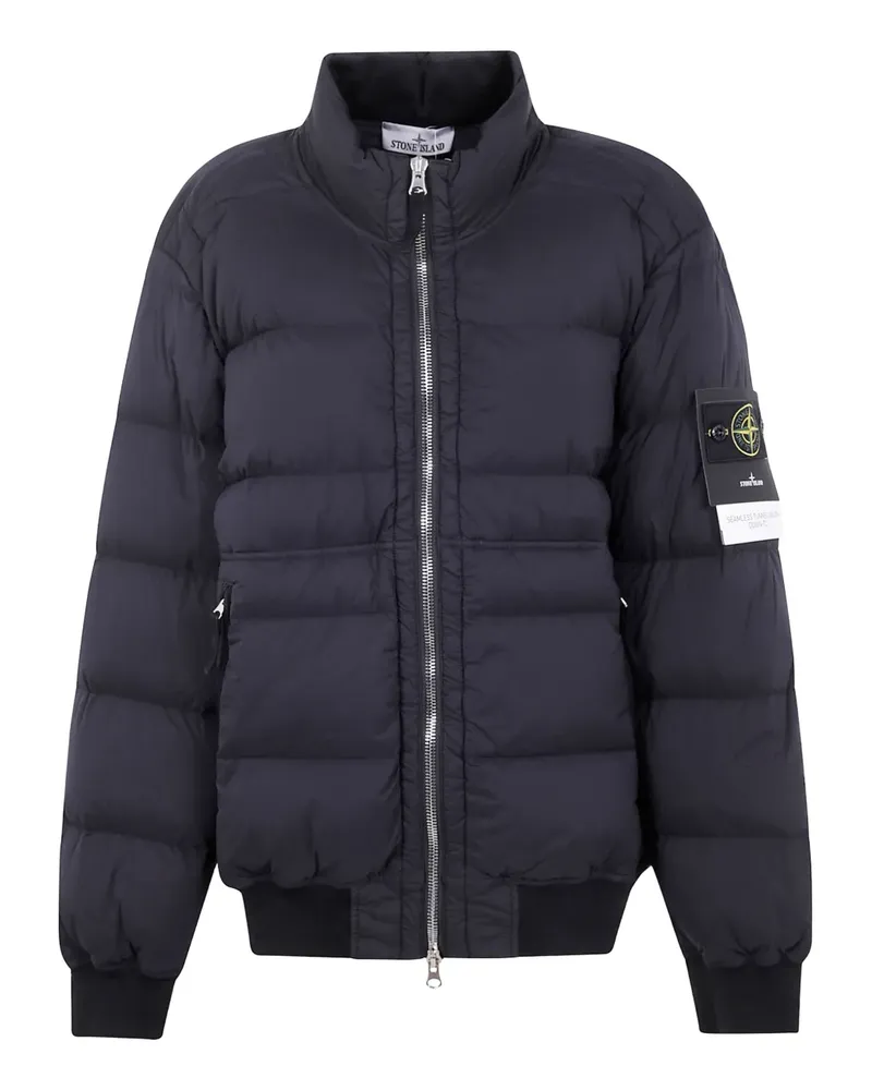 Stone Island Gesteppte Daunenjacke - V0029 BLACK V0029
