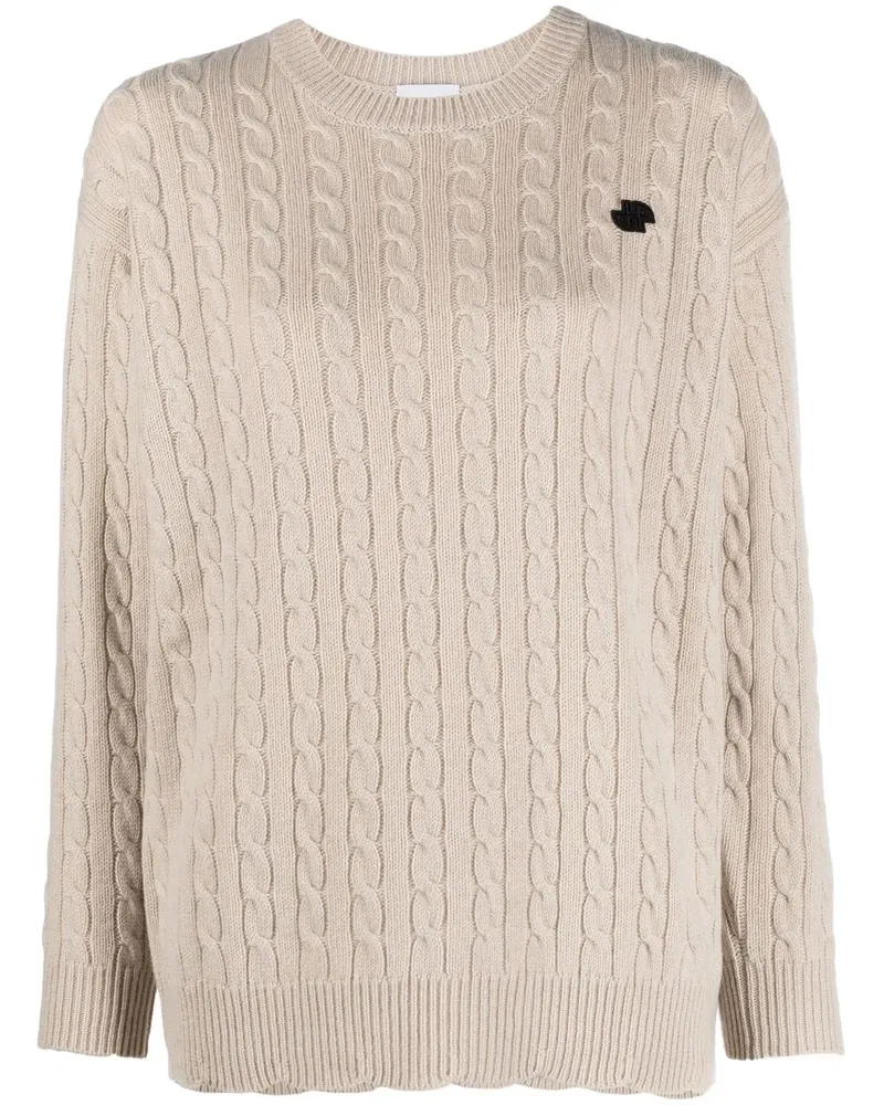 Patou Gestrickter Pullover - Nude Nude