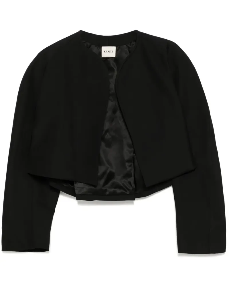 KHAITE Garothy Jacke - Schwarz Schwarz