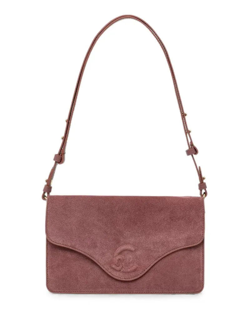 Coccinelle suede leather shoulder bag - Rot Rot