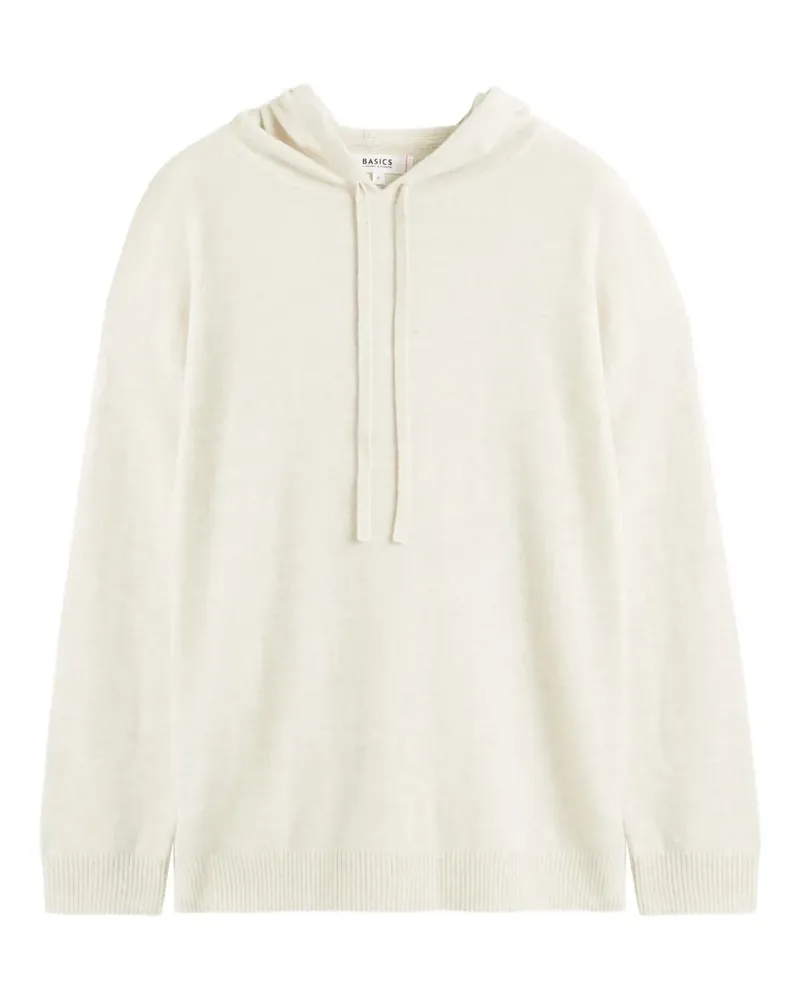 Chinti & Parker Fein gestrickter Hoodie - Nude Nude
