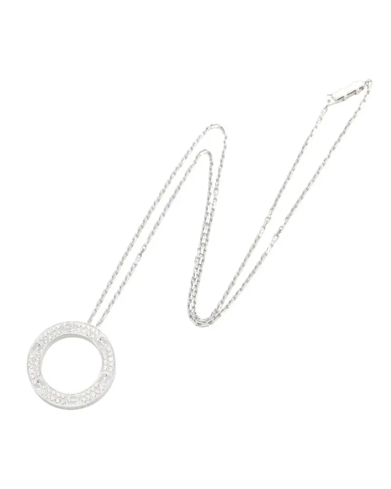 Cartier 2010s Love Circle diamond necklace - Silber Silber