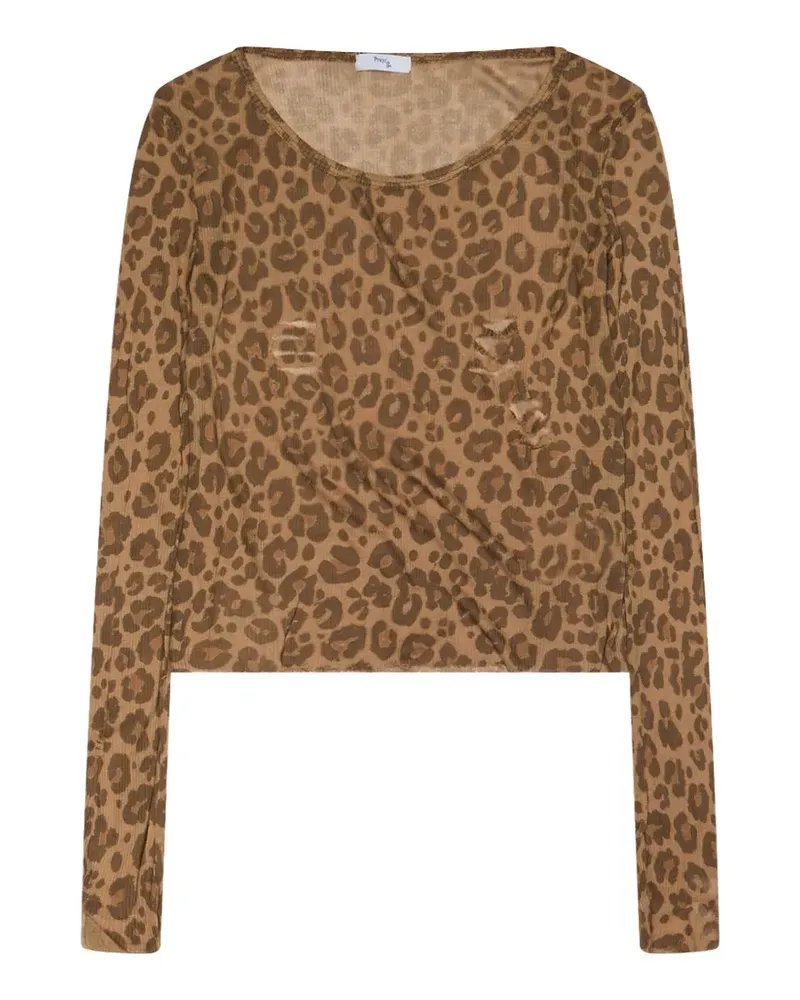 Praying Cheetah Langarmshirt - Nude Nude