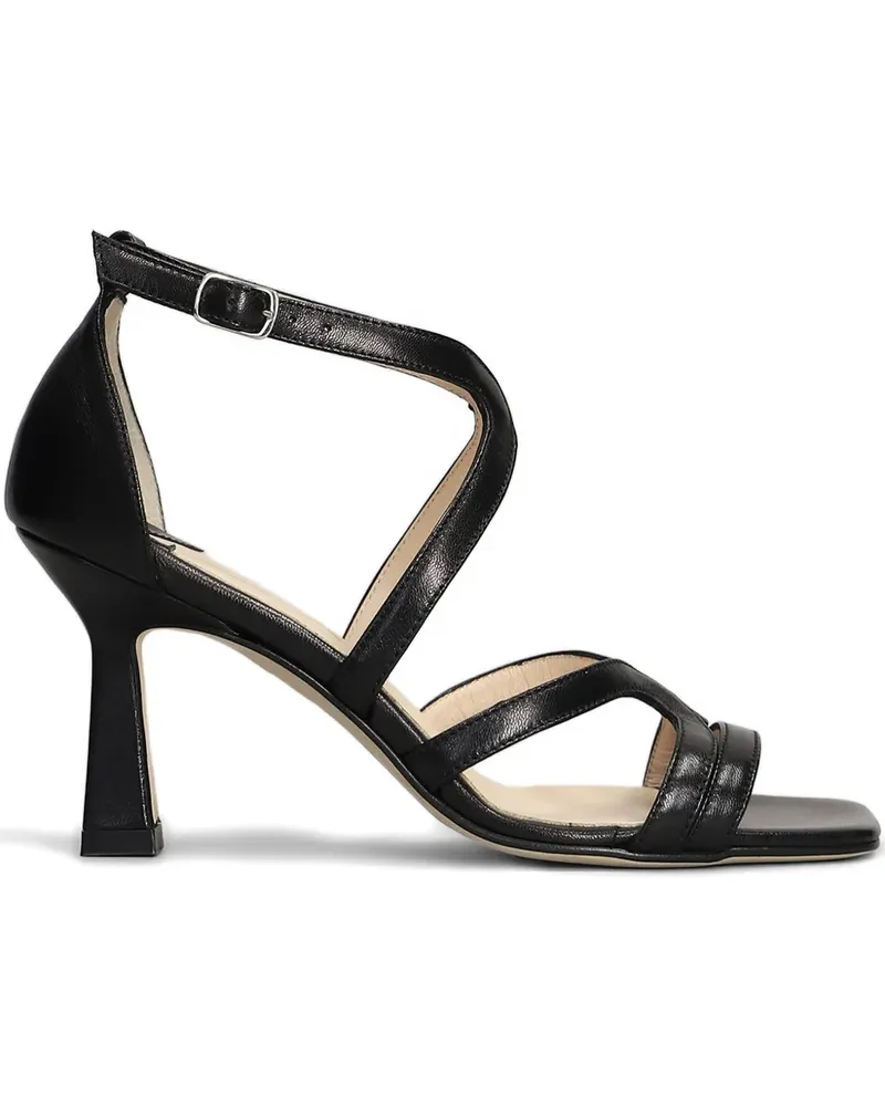 Anna F. Sandalen 80mm - Schwarz Schwarz