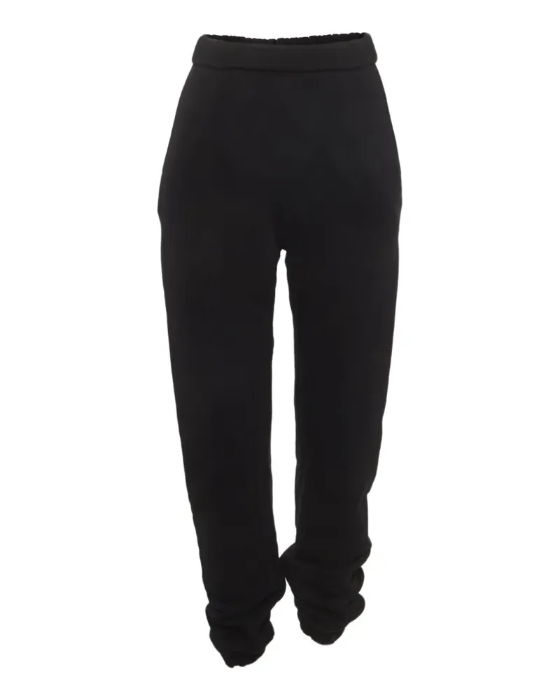 ATTICO high-waisted track pants - Schwarz Schwarz