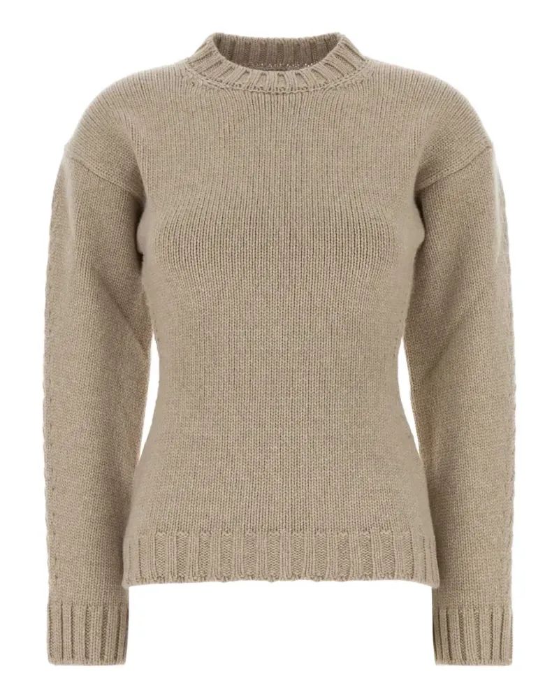Jil Sander Gerippter Pullover - Nude Nude