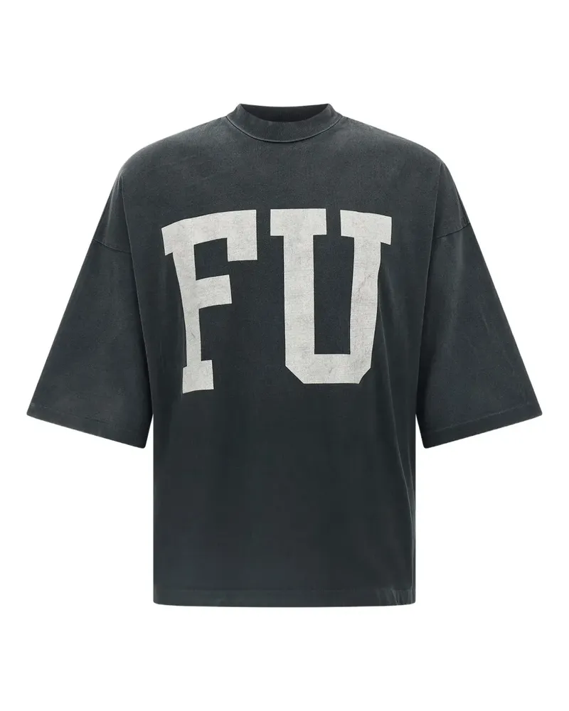 Fear of God dropped-shoulder T-shirt - Schwarz Schwarz