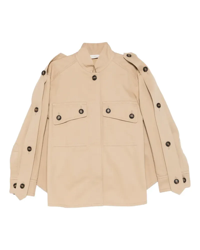 Zimmermann Rebellion oversized jacket - Nude Nude
